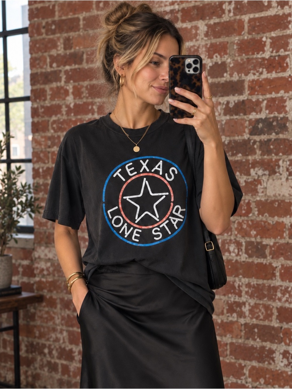 Normal Roscoe Texas Lone Star Western Graphic Soft